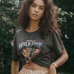 Spell Wild Love Organic Biker Tee